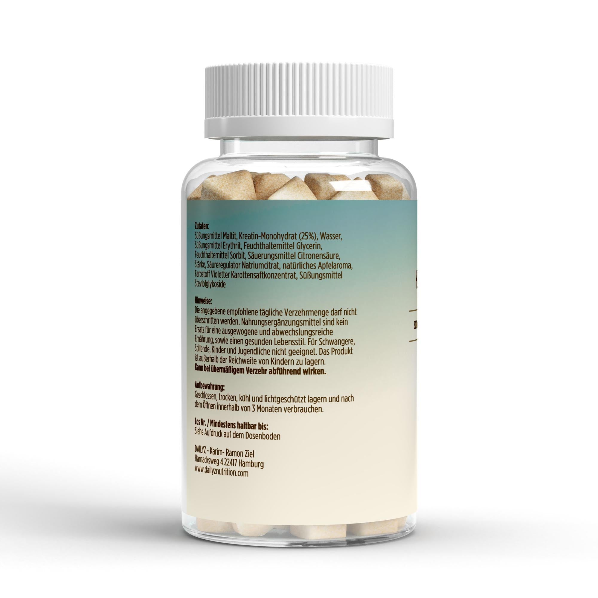 Kreatin Gummies Apfel – 90 Stk.